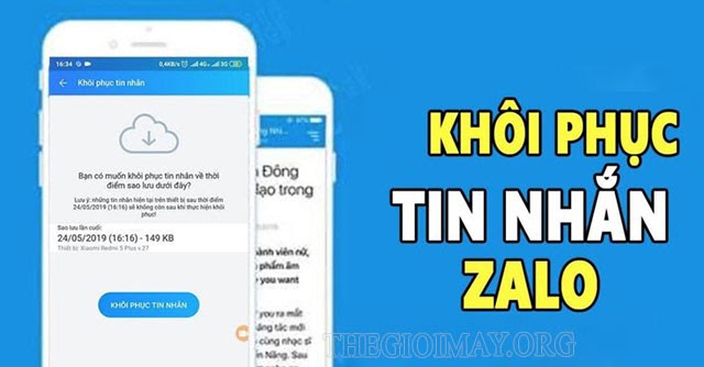 Hướng dẫn cách khôi phục tin nhắn zalo rất đơn giản