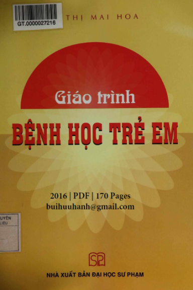 Giáo trình| Bệnh học trẻ em