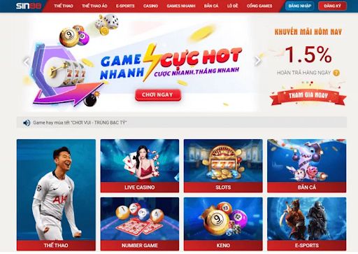 Nhiều phần quà hấp dẫn kích thích game thủ Sin88